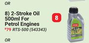 Ryobi 2 Stroke Oil For Petrol Engines RTS-500-500ml