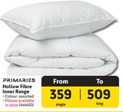 Primaries Hollow Fibre Inner Range (Single)