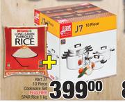 Hart J7 10 Piece Cookware Set Plus Free Spar Rice-1Kg