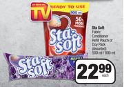 Sta Soft Fabric Conditioner Refill Pouch Or Doy Pack Assorted-500ml/ 800ml Each