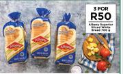 Albany Superior Sliced White Bread-For 3 x 700g