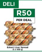 Eskort Liver Spread-5 x 100g Per Deal