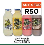 Steri Stumpie Flavoured Milk Assorted-For Any 4 x 350ml