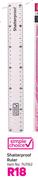 Simple Choice Shatterproof Ruler