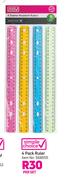 Simple Choice 4 Pack Ruler-Per Set