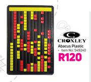 Croxley Abacus Plastic