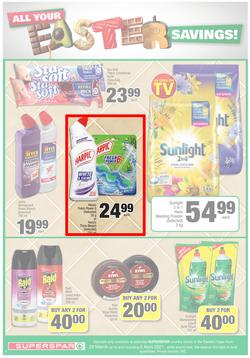 SUPERSPAR EASTERN CAPE : Your One Stop Easter Shop (23 March - 5 April 2021) Valid in Cofimvaba, Daku, Georgious, Highway, Kwantu, Mdantsane, Ndu, New Brighton, Stanford Square, Tamz, Zonke, page 6