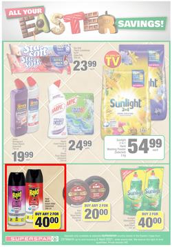 SUPERSPAR EASTERN CAPE : Your One Stop Easter Shop (23 March - 5 April 2021) Valid in Cofimvaba, Daku, Georgious, Highway, Kwantu, Mdantsane, Ndu, New Brighton, Stanford Square, Tamz, Zonke, page 6