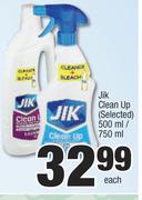 Jik Clean Up (Selected)-500ml/750ml Each