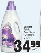 Sunlight Fabric Conditioner (Selected)-2ltr Each