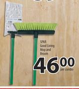 Spar Good Living Mop & Broom Combo-Per Combo