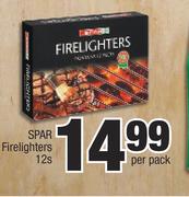Spar Firelighters-12 Per Pack