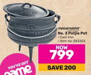 Megamaster No.3 Potjie Pot