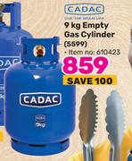 Cadac 9Kg Empty Gas Cylinder 5599
