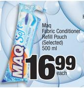 Maq Fabric Conditioner Refill Pouch-500ml Each