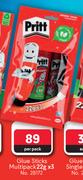 Pritt Glue Sticks Multipack-22g x 3 Per Pack