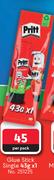 Pritt Glue Stick Single-43g x 1 Per Pack