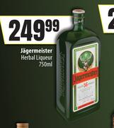 Jagermeister Herbal Liqueur-750ml