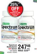 Spectrum Multivitamin Or Senior-120 Tablets Each