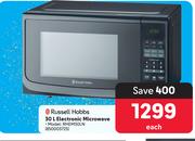 Russell Hobbs 30L Electronic Microwave RHEM30LN