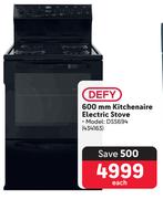 Defy 600mm Kitchenaire Electric Stove DSS694