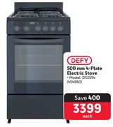 Defy 500mm 4 Plate Electric Stove DSS554
