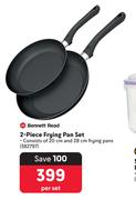 Bennett Read 2 Piece Frying Pan Set-Per Set
