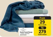 Home Living Emma Towel Range (Face Cloth)