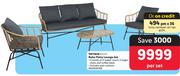 Terrace Leisure Boho Patio Lounge Set-Per Set
