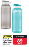 Addis 1500ml Hydrate Plus Signal Bottle-Each