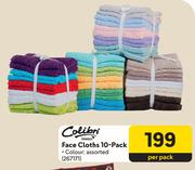 Colibri Face Cloths 10 Pack-Per Pack