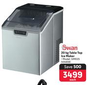 Swan 20Kg Table Top Ice Maker SIM02S-Each