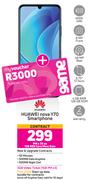 Huawei Nova Y70 Smartphone-On 1GB Red Core More Data