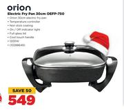 Orion Electric Fry Pan 30cm OEFP-750