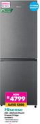 Hisense 223L Bottom Mount Freezer/Fridge H310BIT