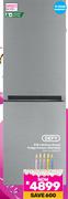 Defy 210L Bottom Mount Fridge Freezer DAC363