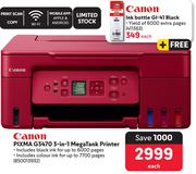 Canon Pixma G3470 3 In 1 Mega Tank Printer