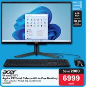 Acer 54cm (21.5") Aspire C22 Intel Celeron All In One Desktop