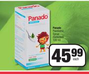 Panado Paediatric Syrup (Selected)-100ml Each