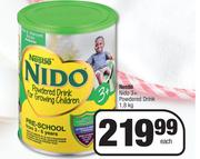 Nestle Nido 3+ Powdered Drink-1.8Kg Each