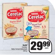 Nestle Cerelac Baby Cereal (Selected)-250g Each