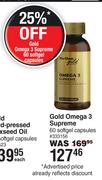 Dis-Chem Gold Omega 3 Supreme 60 Softgel Capsules