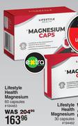 Lifestyle Health Magnesium 60 Capsules