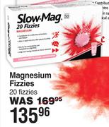 Slow-Mag Magnesium Fizzies 20 Fizzies