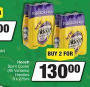 Hooch Spirit Cooler (All Variants) Handies-For 2 x 6 x 275ml