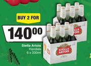 Stella Artois Handies-For 2 x 6 x 330ml