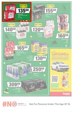 KWIKSPAR EASTERN CAPE : We've Got The Christmas You Deserve (23 November - 5 December 2021) Valid in Abbotsford, Beacon Isle, Beetlestone, Burt Drive, Butterworth, Cambridge West, Miramar, Rink Street, page 6