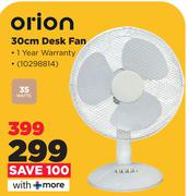 Orion 30cm Desk Fan