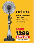 Orion 40cm Pedestal Mist Fan