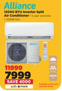 Alliance 12000 BTU Inverter Split Air Conditioner